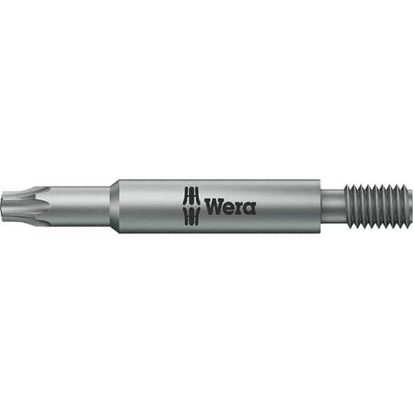 Wera - 1-3/4" Torx Bit - M4 Drive, 45mm OAL - USA Tool & Supply