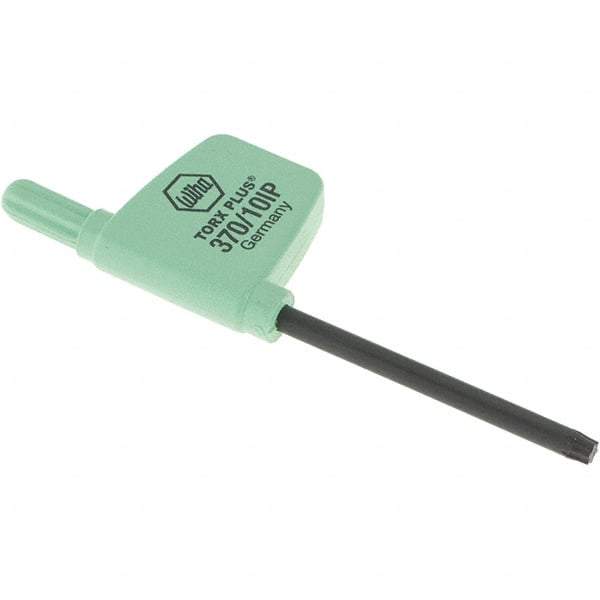 Wiha - IP10 Torx Plus Key - Flag-Style, 40mm Length Under Head, 2.9" OAL - USA Tool & Supply