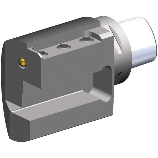 Kennametal - Left Hand Cut, PSC50 Modular Connection, Square Shank Lathe Modular Clamping Unit - 23mm Square Shank Length, 20mm Square Shank Width, Through Coolant, Series STAL Straight Side Mount - Exact Industrial Supply