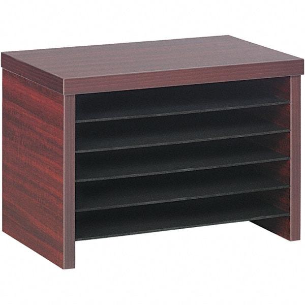 ALERA - Mahogany Desk Riser - Laminate - USA Tool & Supply
