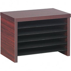 ALERA - Mahogany Desk Riser - Laminate - USA Tool & Supply