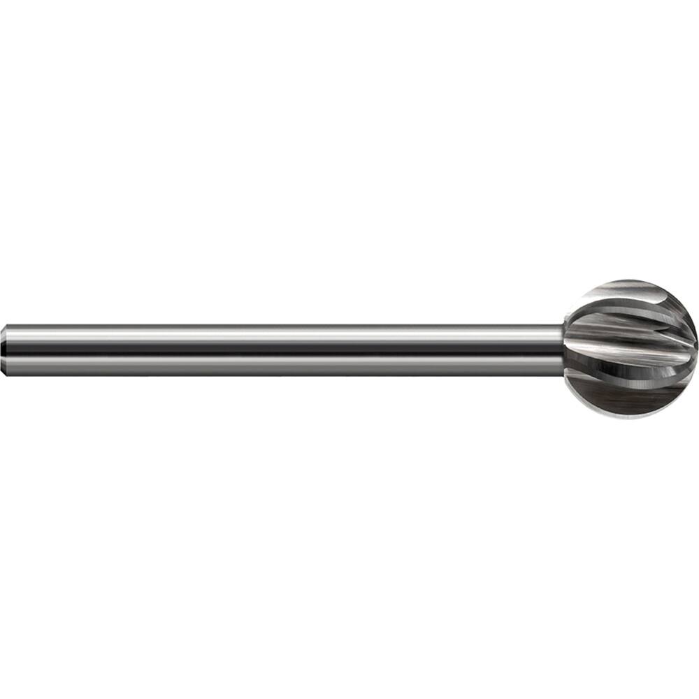 Harvey Tool - 1" Diam 300° Wrap Angle 0.939" LOC 6-Flute Uncoated Undercut End Mill - Exact Industrial Supply