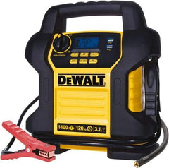 DeWALT - 12 VDC Jump Starter - 32 Amps, 80 Starter Amps - USA Tool & Supply