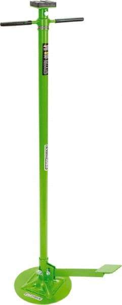 OEM Tools - 1,500 Lb Capacity Support Stand - 52-1/2 to 78" High, 3-1/4" Saddle Length - USA Tool & Supply
