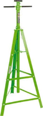 OEM Tools - 4,000 Lb Capacity Underhoist Stand - 56-1/2 to 84-1/4" High, 3-1/4" Saddle Length - USA Tool & Supply