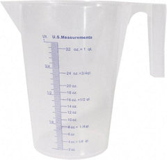 Funnel King - Beakers & Pipettes Type: Measuring Cup Volume Capacity Range: 1,000 mL and Larger - USA Tool & Supply