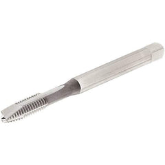 Iscar - #5-44 UNF 3 Flute 2B Plug Spiral Flute Tap - Cobalt, Uncoated, 56mm OAL, Right Hand Flute, Right Hand Thread, Series TPG UNF - Exact Industrial Supply