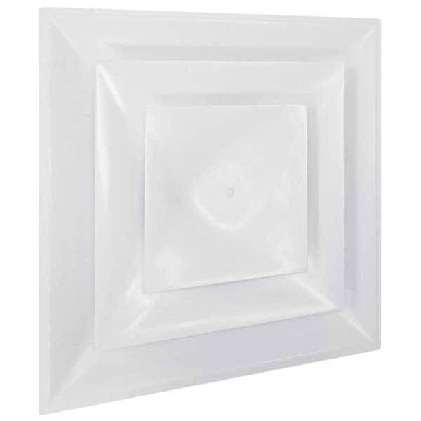 American Louver - Registers & Diffusers Type: Ceiling Diffuser Style: Step Down - USA Tool & Supply