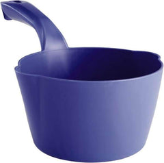 Remco - 32 oz Purple Polypropylene Round Bottom Scoop - 6.8" Wide x 5.3" Deep Bowl, 5-1/2" Handle Length, 11.6" OAL - USA Tool & Supply