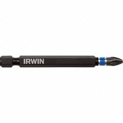 Irwin - Power & Impact Screwdriver Bit Sets Point Type: Phillips, Square, Torx Drive Size: 1/4 Hex - USA Tool & Supply