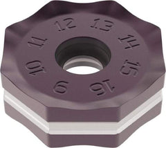 Seco - ONMU090510 Grade MK2050 Carbide Milling Insert - TiSiN/TiAlN Finish, 5.8mm Thick, 22mm Inscribed Circle - USA Tool & Supply