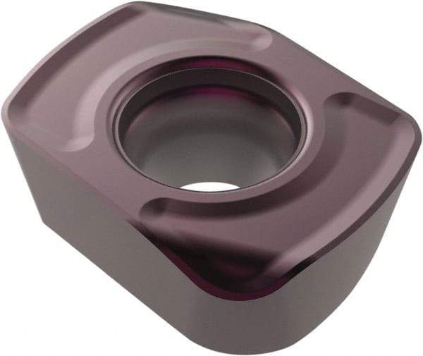Seco - LPHT060310 Grade MP2050 Carbide Milling Insert - TiAlN/TiSiN Finish, 0.1252" Thick, 1/4" Inscribed Circle - USA Tool & Supply