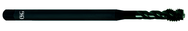 1/2-20 Dia. - H3 - 3 FL - HSS - Steam Oxide - Long Shank Spiral Flute Tap - USA Tool & Supply