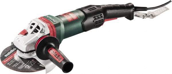 Metabo - 6" Wheel Diam, 9,600 RPM, Corded Angle & Disc Grinder - 5/8-11 Spindle, 120 Volts, 14.5 Amps - USA Tool & Supply