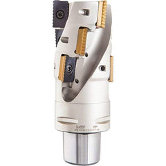 Iscar - Multimaster 32mm Camfix 32 Taper Shank Milling Tip Insert Holder & Shank - 35mm Projection, T05 Neck Thread, 7.6mm Nose Diam - USA Tool & Supply