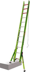 Little Giant Ladder - 24' High, Type IAA Rating, Fiberglass Extension Ladder - 375 Lb Capacity, 22' Working Length - USA Tool & Supply
