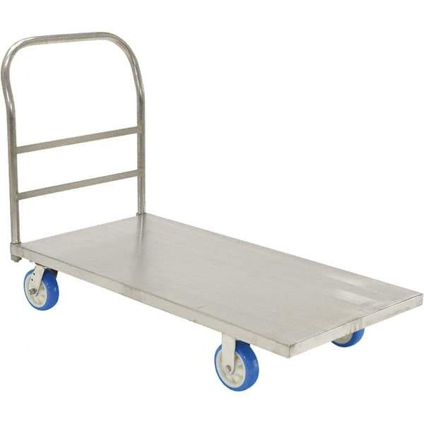 Vestil - 2,000 Lb Capacity Steel Platform Truck - 24" OAW - USA Tool & Supply
