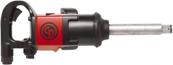 Chicago Pneumatic - 1" Drive, 6,200 RPM, 1,770 Ft/Lb Torque Impact Wrench - D-Handle, 40.4 CFM, 90 psi, 3/8" NPT Inlet - USA Tool & Supply