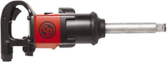 Chicago Pneumatic - 1" Drive, 6,200 RPM, 1,770 Ft/Lb Torque Impact Wrench - D-Handle, 40.4 CFM, 90 psi, 3/8" NPT Inlet - USA Tool & Supply