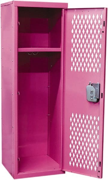 Hallowell - 1 Door, 1 Tier, Locker - USA Tool & Supply