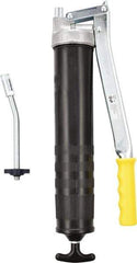 Umeta - Rigid Spout, Lever Type Oiler - Aluminum Die Cast Pump, Plastic Body - USA Tool & Supply