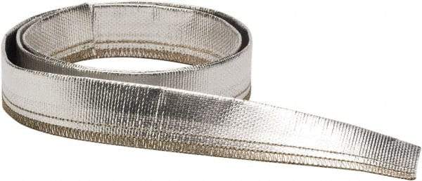 Atlantex - 2" ID Silver Radiant Heat Shield for Hoses - 25' Long, -40 to 425°F - USA Tool & Supply