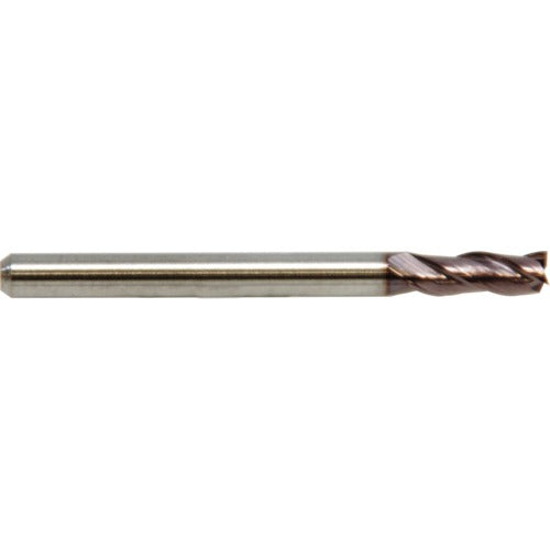 3 mm Dia. × 4 mm Shank × 4.5 mm DOC × 50 mm OAL, Carbide, ALtima® 52, 3 Flute, Straight, Square, Solid End Mill - Exact Industrial Supply