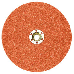 ‎3M Cubitron II Fibre Disc 987C TN Quick Change 4-1/2″ 80+ - USA Tool & Supply