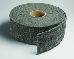 4'' x 30 ft. - Grade S Very Fine Grit - Scotch-Brite Clean & Finish Non Woven Abrasive Roll - USA Tool & Supply