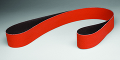 2 x 132" - 36+ Grit - Precision Shaped Ceramic Grain - Cloth Belt - USA Tool & Supply