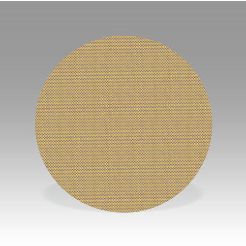 3M Flexible Diamond PSA Cloth Disc 6008J M40 Pattern 18 Yellow 10″ x NH Die 1000C - Exact Industrial Supply