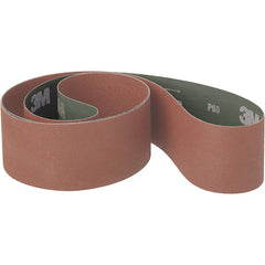 3M Cloth Belt 464W 220 YF-weight 19″ × 60″ Sine-lok Precision - Exact Industrial Supply