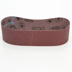 3M Cloth Belt 340D 4″ × 89″ P220 X-weight Sine-Lok - Exact Industrial Supply
