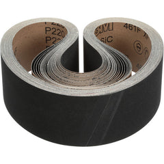 3M Cloth Belt 461F P220 XF-weight 4″ × 64″ Film-lok Single-flex - Exact Industrial Supply