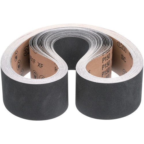 3M Cloth Belt 461F P600 XF-weight 6″ × 98″ Film-lok Single-flex - Exact Industrial Supply