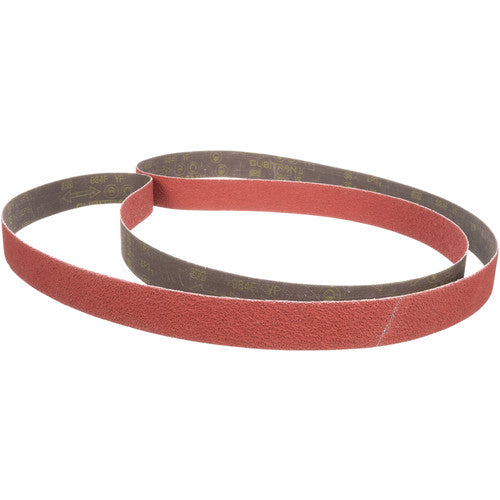 3M Cloth Belt 384F 120+ XF-weight 9″ × 48″ Film-lok Single-flex - Exact Industrial Supply