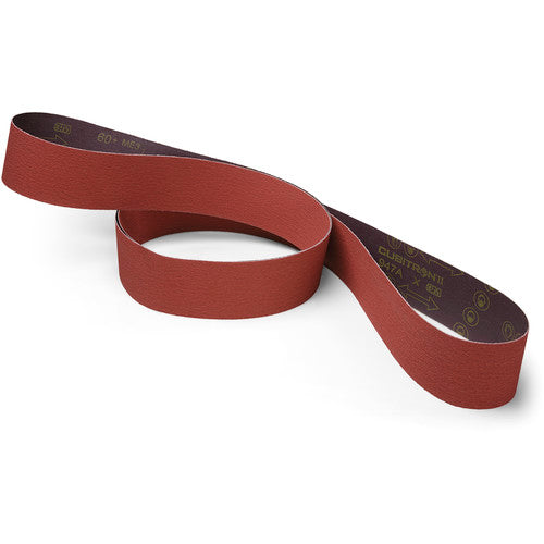 ‎3M Cubitron ll Cloth Belt 947A 40+ X-weight 3-1/2″ × 15-1/2″ Fabri-lok Single-flex - Exact Industrial Supply