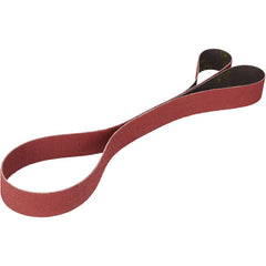 3M Cubitron II Cloth Belt 967F 24+ ZF-weight 1″ × 24″ Fabri-lok Single-flex - Exact Industrial Supply