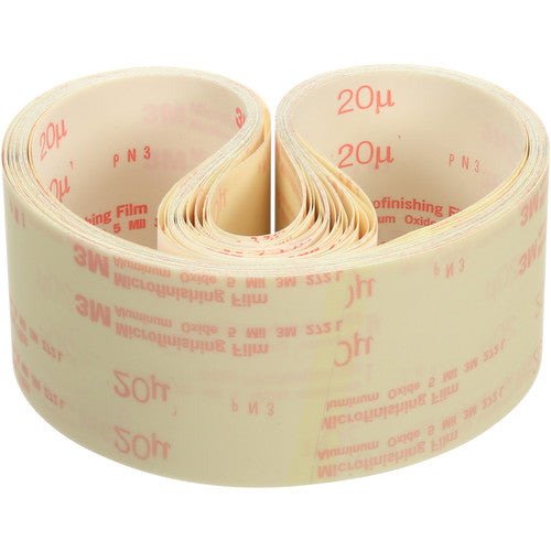 3M Microfinishing Film Belt 272L 9 Mic Type UK 54″ × 103″ - Exact Industrial Supply