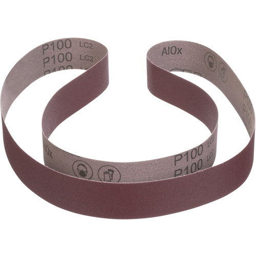 3M Cloth Belt 370DZ P150 Y-weight 8″ × 79″ Film-lok Single-flex - Exact Industrial Supply