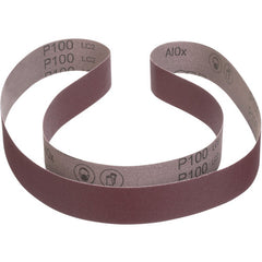 ‎3M Cloth Belt 370DZ P100 Y-weight 3-1/2″ × 15-1/2″ Fabri-lok Single-flex - Exact Industrial Supply