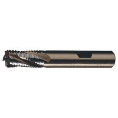 ‎1/2″ × 1/2″ × 1/2″ × 2-1/2″ RHS / RHC HSS-E (PM) Powder Metal Course Profile Roughing End Mill - MF SE NCC - Bright - Exact Industrial Supply