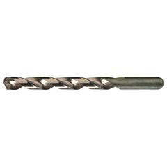 5.90mm RHS / RHC HSS-CO 8% (M42) 135 Degree Split Point Heavy Duty Cobalt Drill - Straw / Gold Oxide - Exact Industrial Supply