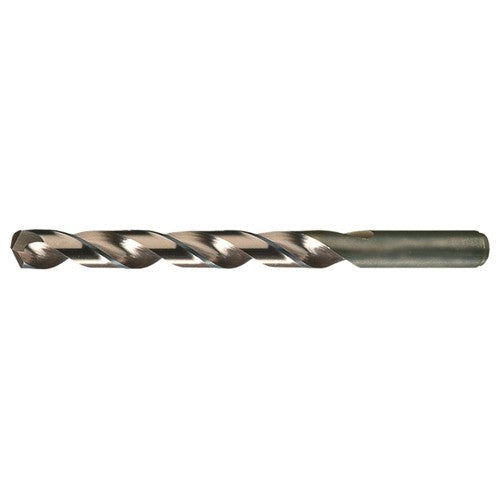 5.40mm RHS / RHC HSS-CO 8% (M42) 135 Degree Split Point Heavy Duty Cobalt Drill - Straw / Gold Oxide - Exact Industrial Supply