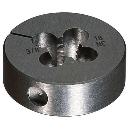 M5x0.8 13/16 OD 710M HSS Round Adjustable Die - Metric - Exact Industrial Supply