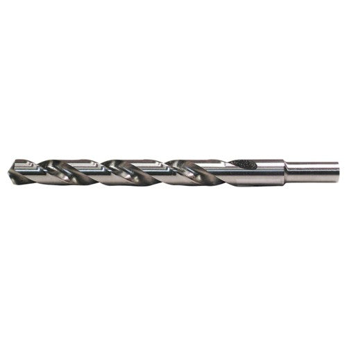 7/16 RHS / RHC HSS 118 Degree Radial Point General Purpose Jobber Length Drill - Bright - Exact Industrial Supply
