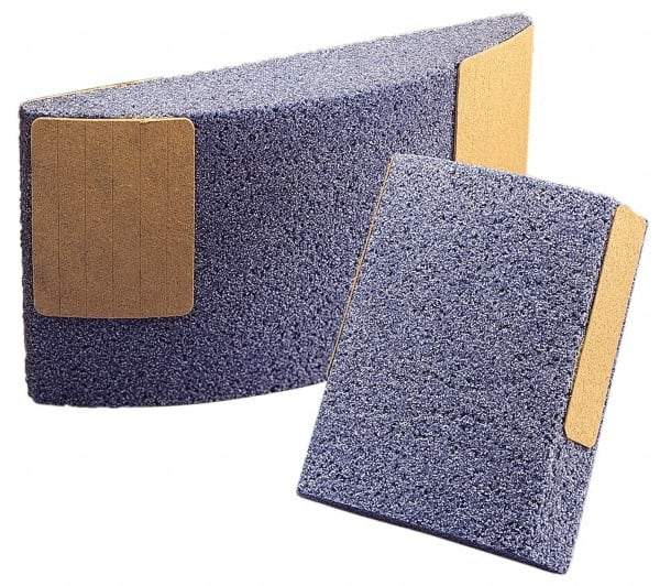 Norton - 11-1/4" Wide x 6" High x 2-1/4" Thick Grinding Segment - Aluminum Oxide, 30 Grit, Hardness G, Blue Print No. ME30777 - USA Tool & Supply