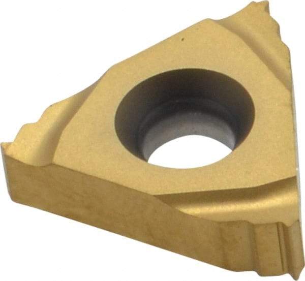 Seco - 16ER External Right Hand 40 UN Laydown Threading Insert - Grade CP500, TiAlN/TiN Coated Carbide - USA Tool & Supply