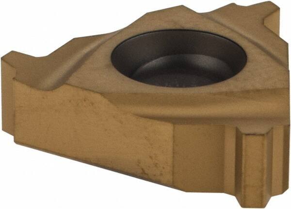 Seco - 16ER External Right Hand 10 Stub Acme Laydown Threading Insert - Grade CP500, TiAlN/TiN Coated Carbide - USA Tool & Supply