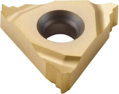 Seco - 16NL Internal Left Hand 24 UN Laydown Threading Insert - Grade CP500, TiAlN/TiN Coated Carbide - USA Tool & Supply